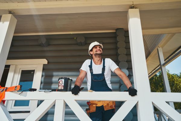 Porch Ceiling Construction in Santa Monica